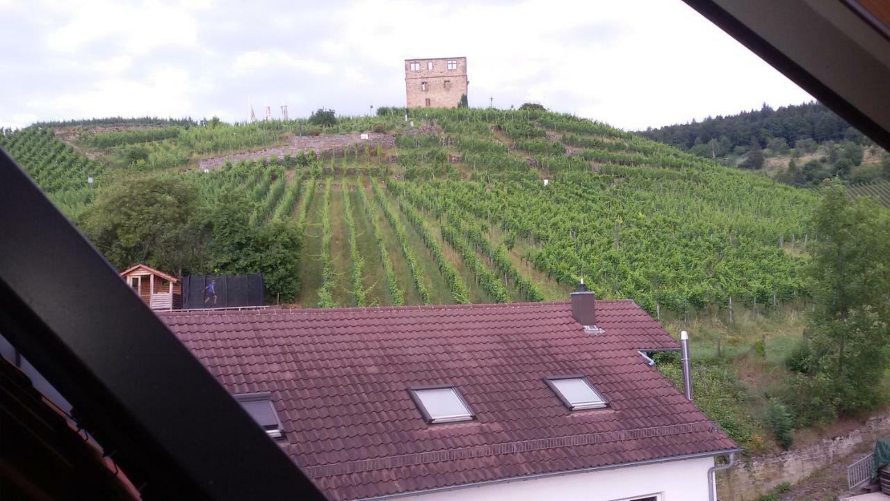Giebelzimmer Mit Weinbergblick Stetten  エクステリア 写真